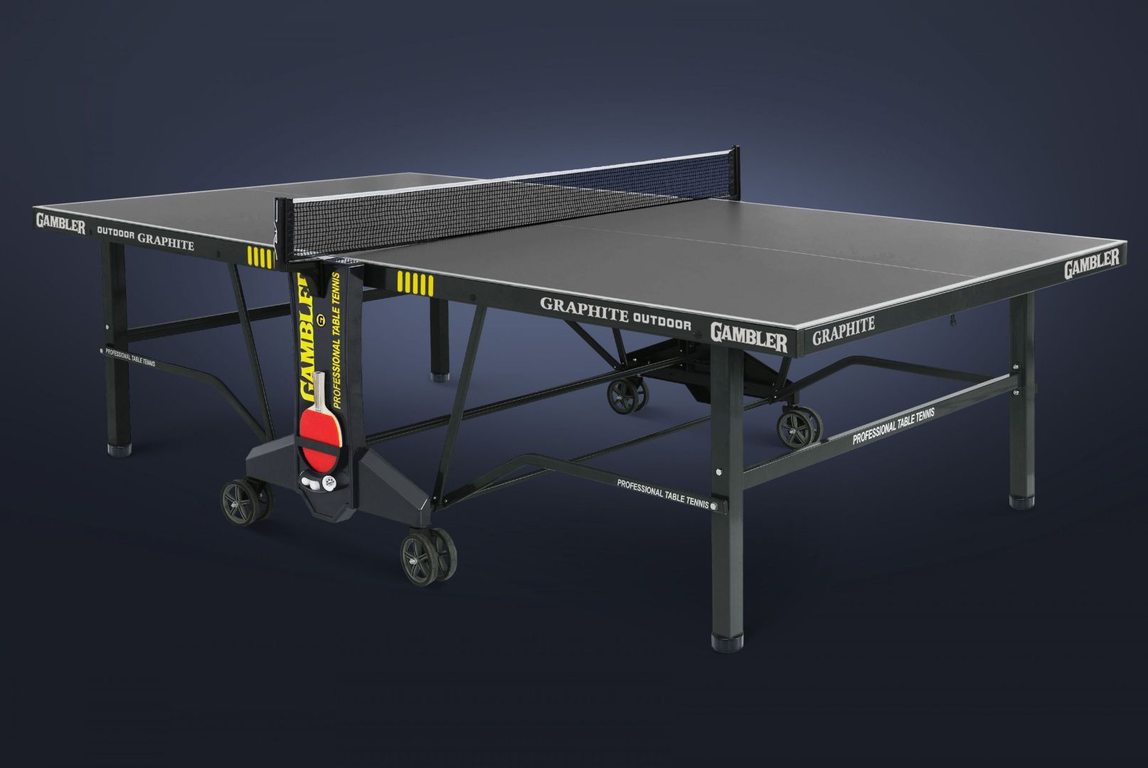 Стол теннисный GAMBLER GRAPHITE Outdoor