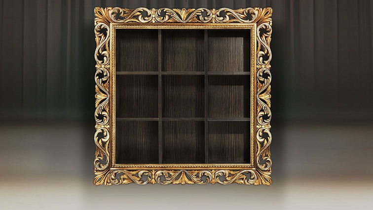 Модуль для книг квадратный. Багет Винченцо