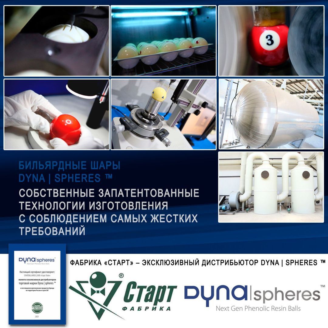 Шары Dynaspheres Vanadium Pool NEXT GEN 57,2 мм