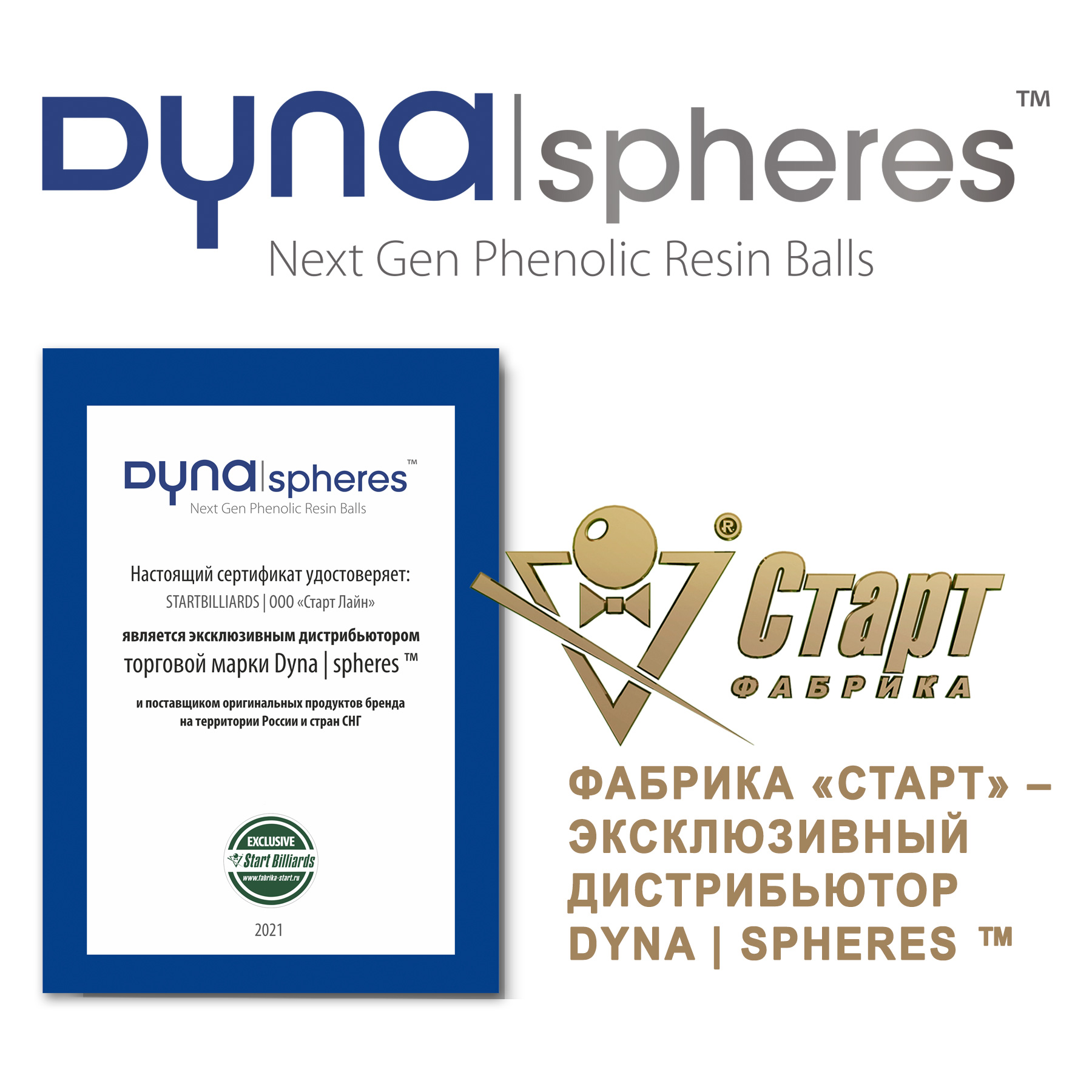 Шары Dynaspheres Prime Pyramid 68 мм Желтый биток