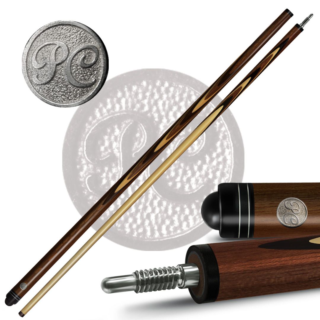 Кий "Классик 17-запильный" 2 РС, черн.граб/лайсвуд(РС)