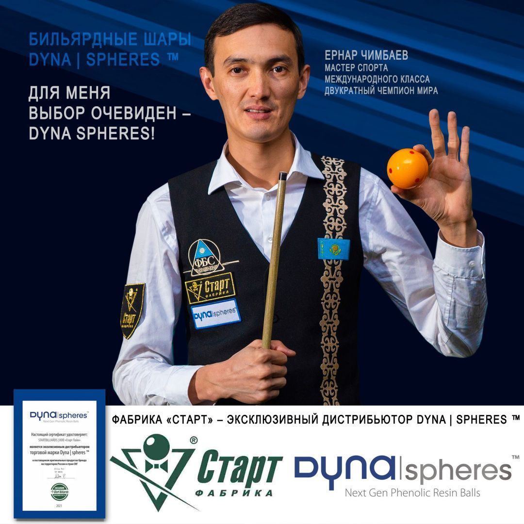 Шары Dynaspheres Prime Pyramid 67 мм Желтый биток с точками