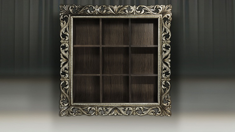 Модуль для книг квадратный. Багет Винченцо