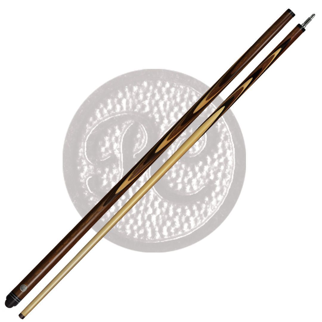 Кий "Классик 17-запильный" 2 РС, черн.граб/лайсвуд(РС)