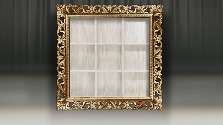 Модуль для книг квадратный. Багет Винченцо