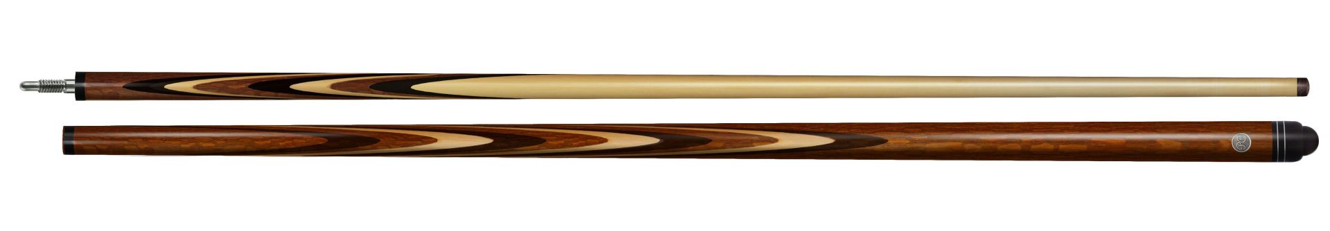 Кий "Классик 17-запильный" 2 РС, черн.граб/лайсвуд(РС)