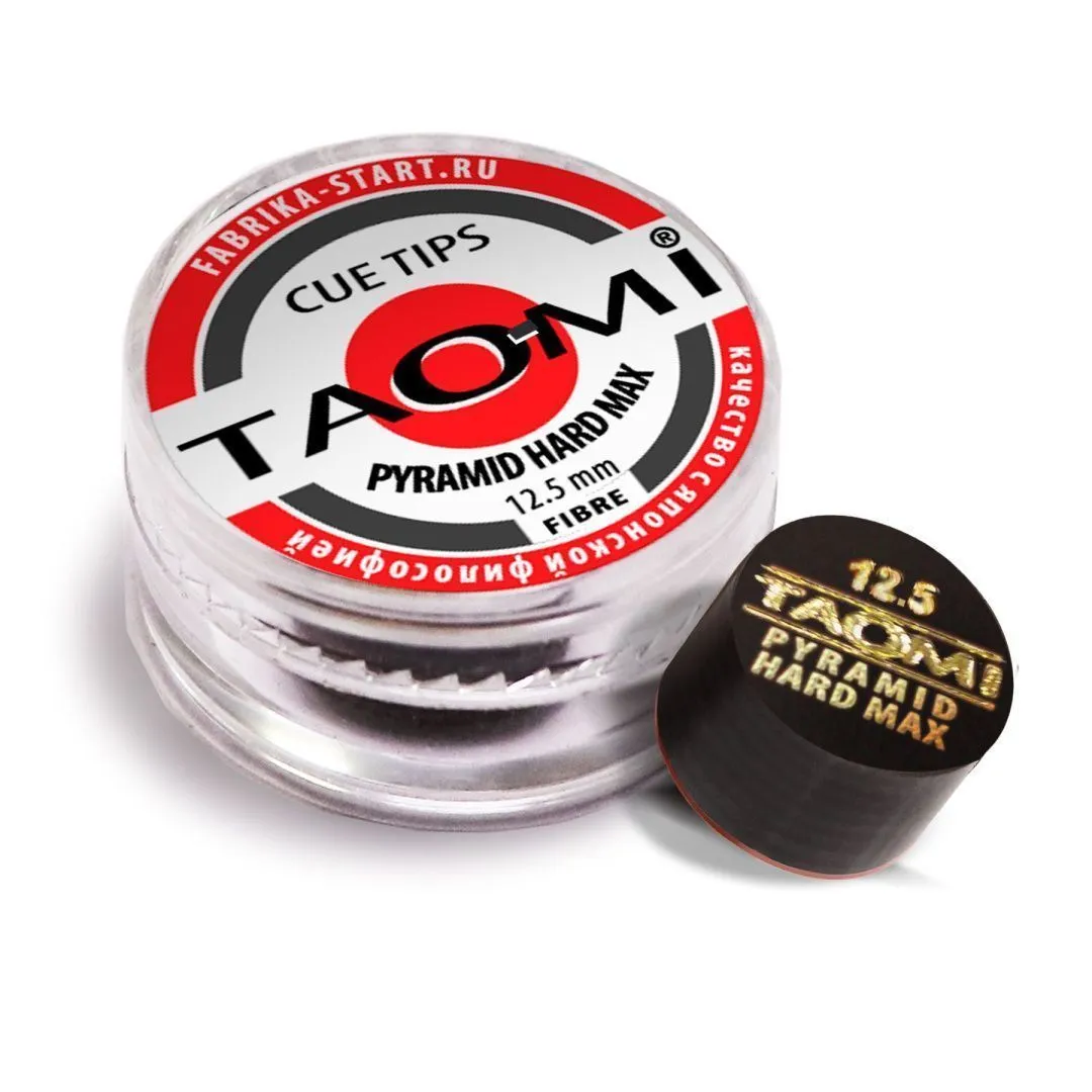 Наклейка для кия TAO-MI 12,5мм, Pyramid HARD MAX с фиброй NG